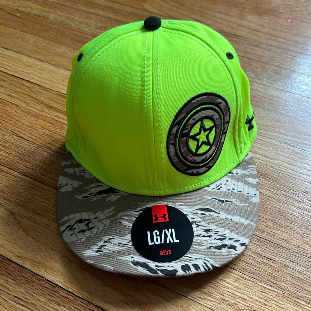 Under Armour Captain America Fitted Hat / New / Marvel Comics